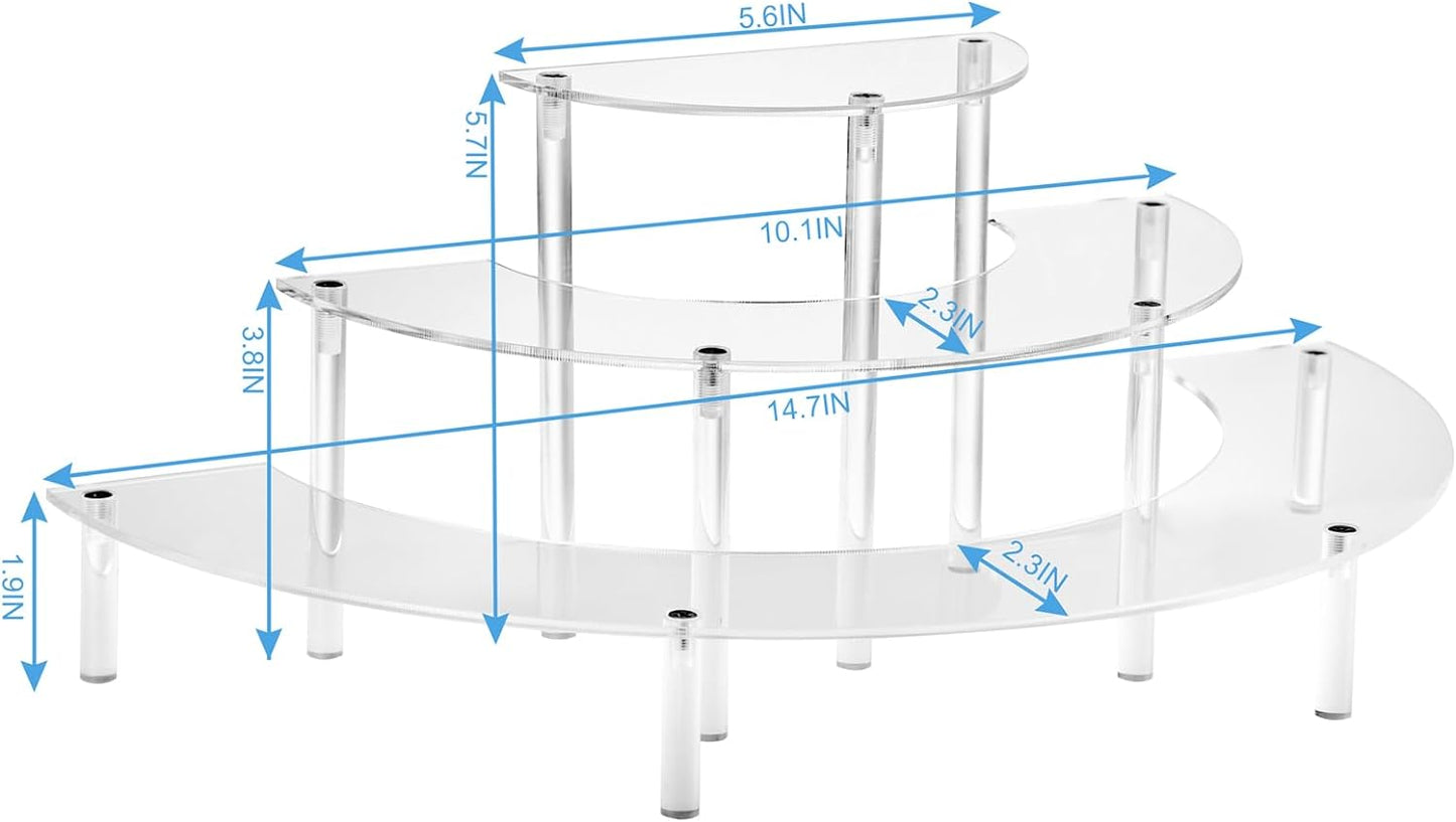 3-Tray Bakery Display Case