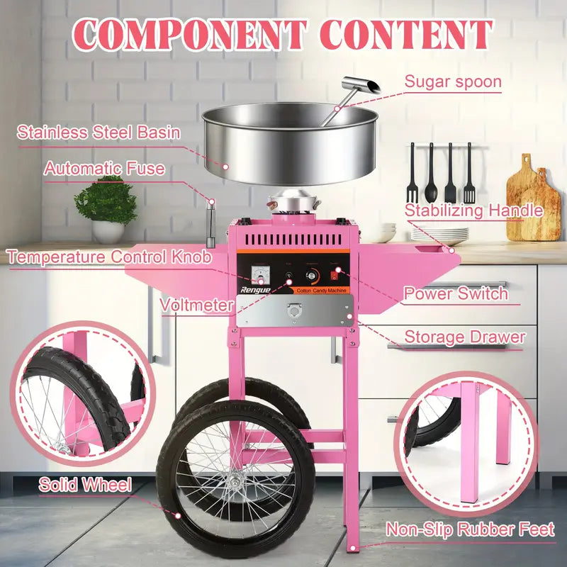 Commercial Cotton Candy Machine