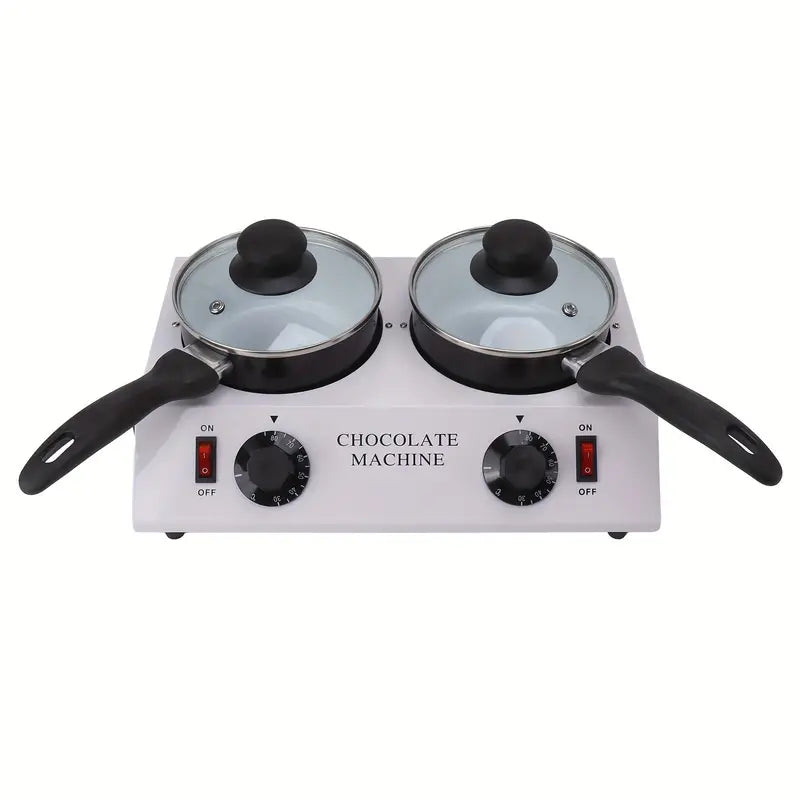 2 Tanks Chocolate Melting Machine