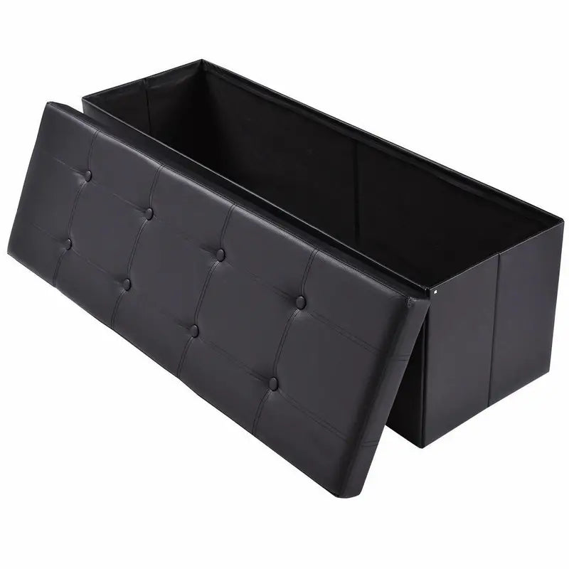 Storage-Ottoman (Black) (FN294)