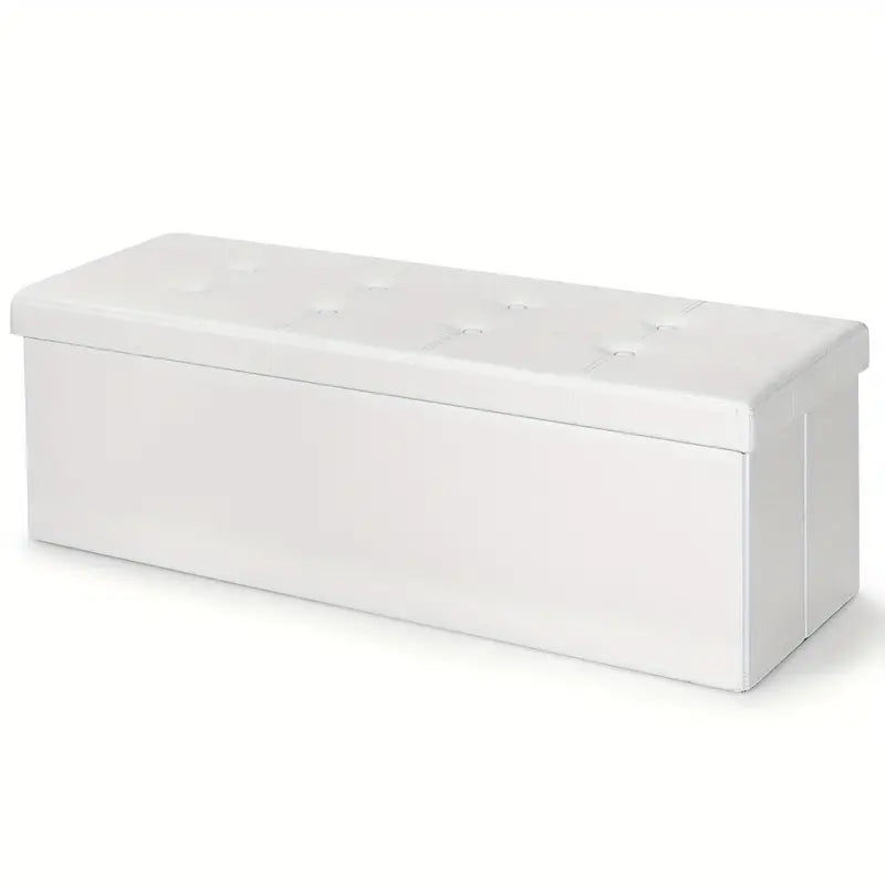 Storage-Ottoman (White) (FN293)