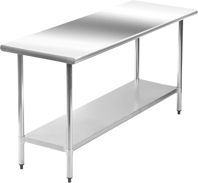 24 x 60 Inch Stainless Steel Work Table