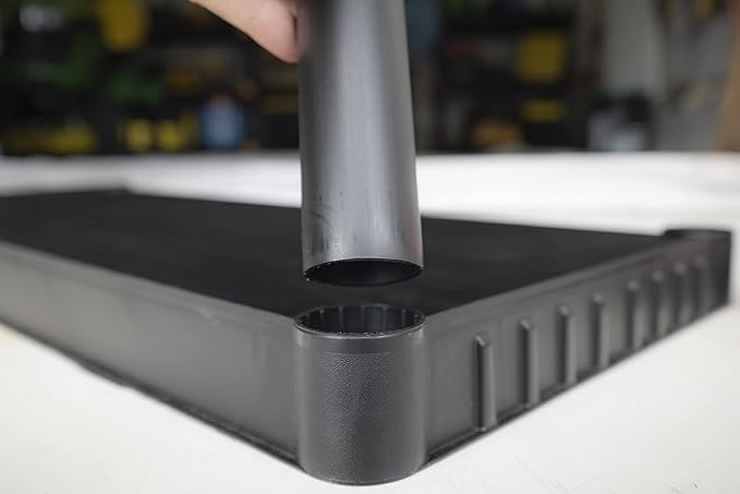 BLACK+DECKER 4-Tier Medium Duty Solid Storage Shelf