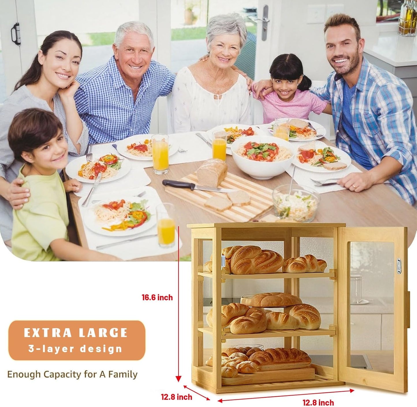 Bread Box,Pastry Display Case