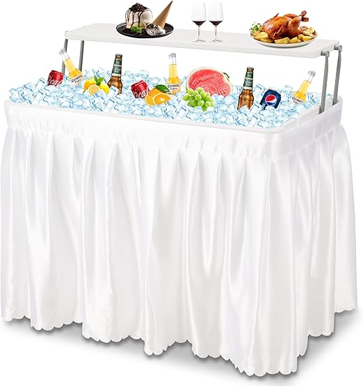 Folding Ice Cooler Table