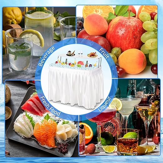 Folding Ice Cooler Table